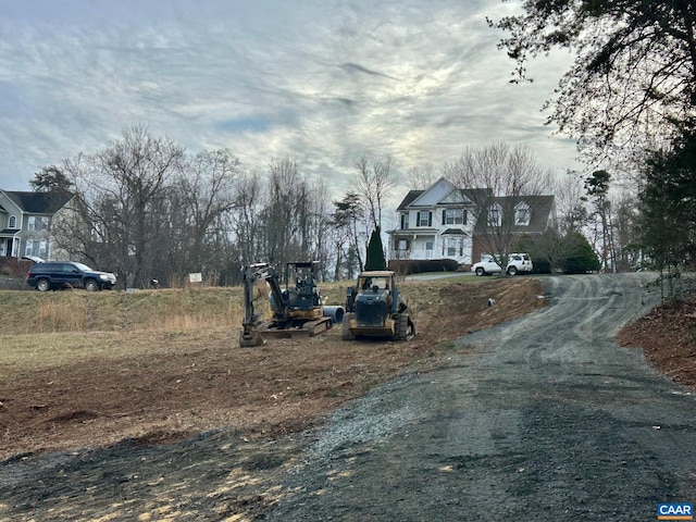 view of road