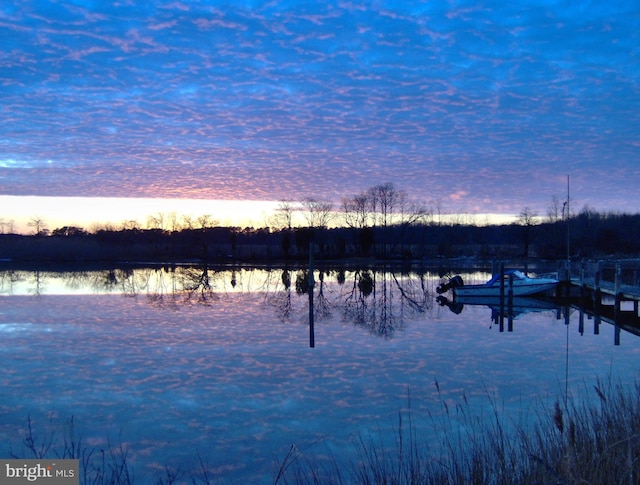 property view of water