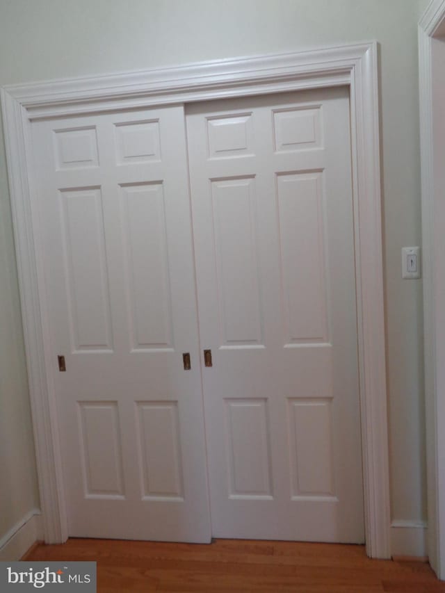 interior details featuring wood-type flooring