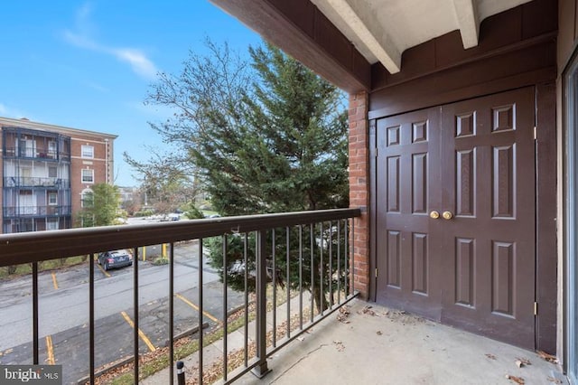 6711 Park Heights Ave Unit 207, Baltimore, MD 21215 - view of balcony