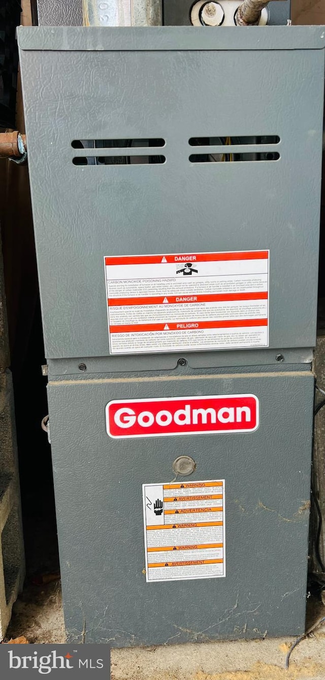 6711 Park Heights Ave Unit 207, Baltimore, MD 21215 - utility room featuring heating unit