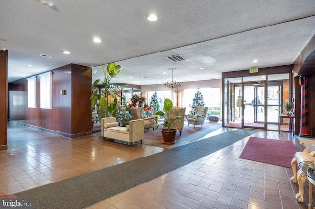 6711 Park Heights Ave Unit 207, Baltimore, MD 21215 - common area featuring recessed lighting and a textured ceiling