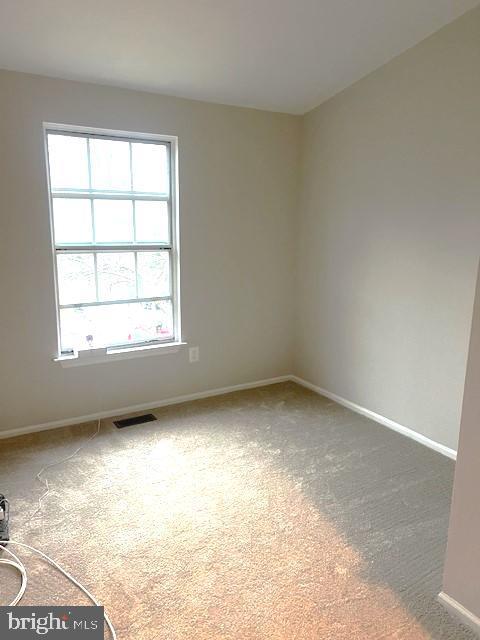 unfurnished room featuring carpet flooring