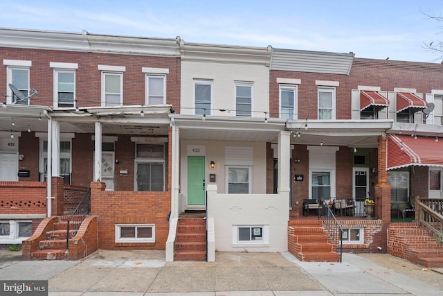 view of townhome / multi-family property