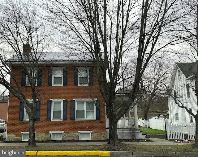 view of side of property