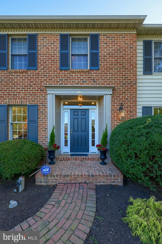 view of property entrance