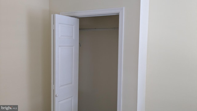 view of closet