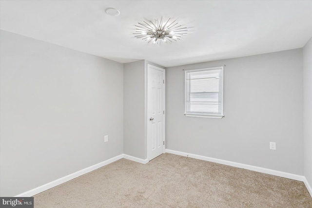 811 Rosedale Ave, Rosedale, MD 21237 - spare room with light carpet