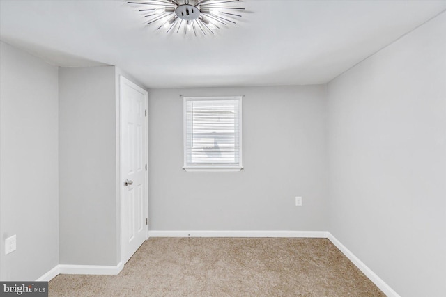 811 Rosedale Ave, Rosedale, MD 21237 - spare room with light colored carpet