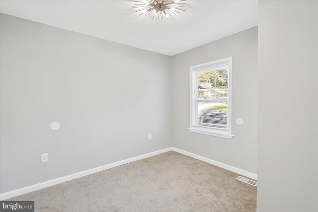 811 Rosedale Ave, Rosedale, MD 21237 - view of carpeted spare room