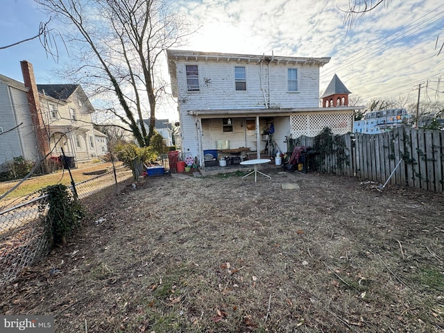 view of back of house