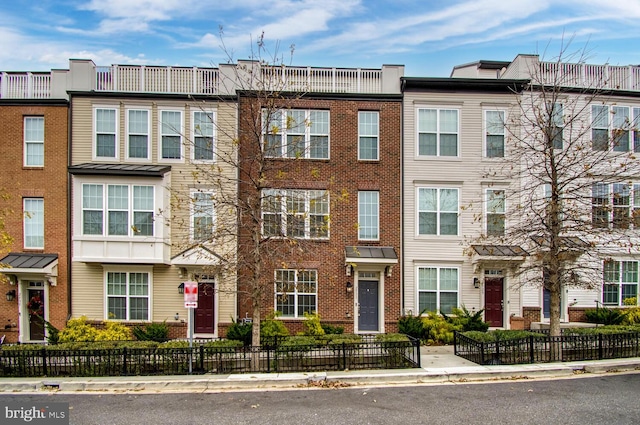 view of townhome / multi-family property