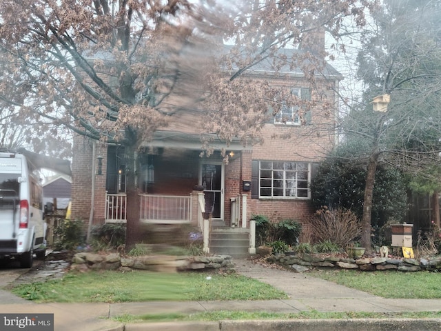 view of front facade