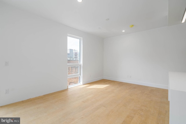 1501 N 31st St Unit 418, Philadelphia, PA 19121 - empty room featuring wood finished floors and recessed lighting