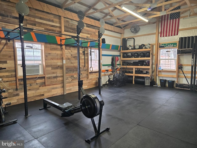 view of workout room