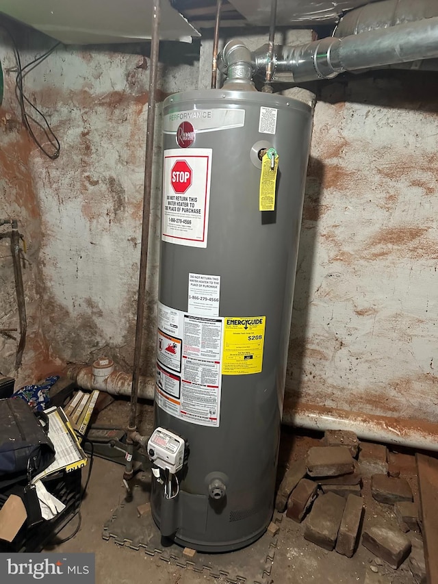 utilities with gas water heater