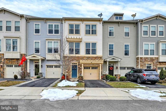 view of townhome / multi-family property