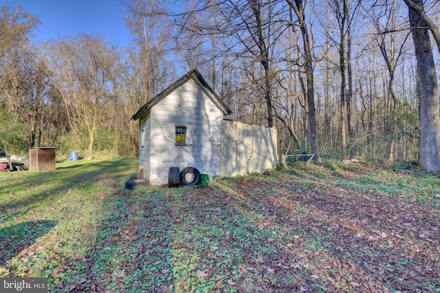 view of property exterior