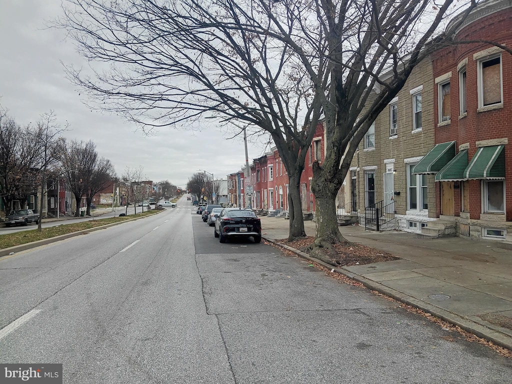 view of street