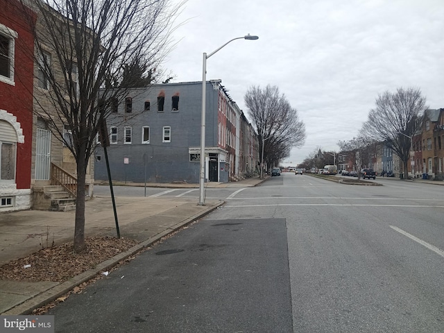 view of street