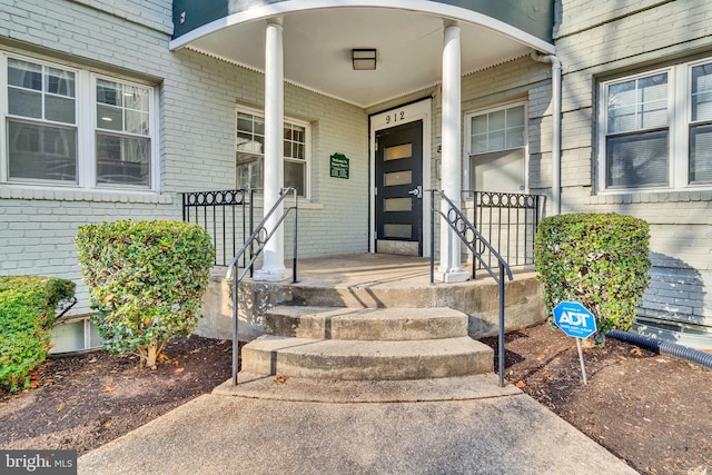 view of property entrance