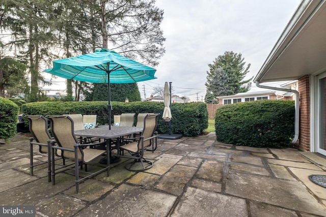 view of patio