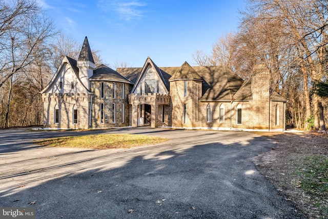 view of tudor home