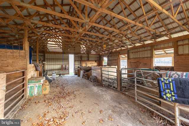 view of stable