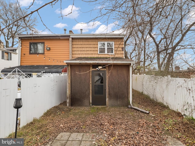 view of back of house