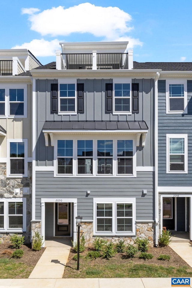 view of townhome / multi-family property