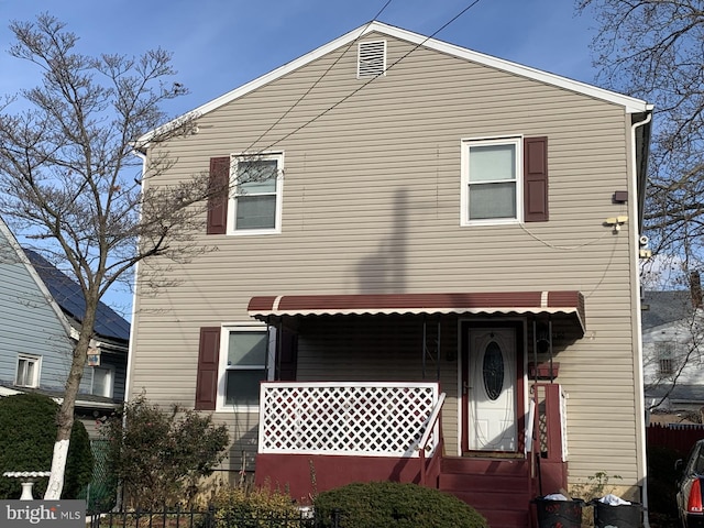 view of front of house