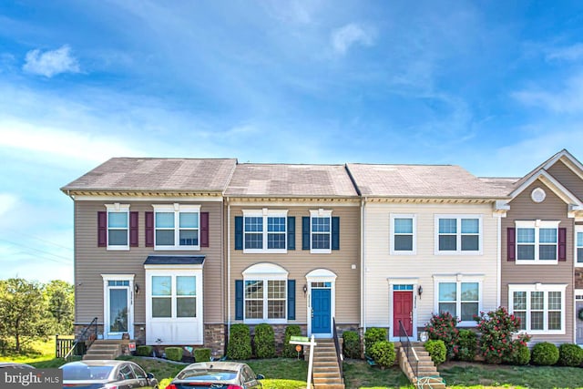 view of townhome / multi-family property