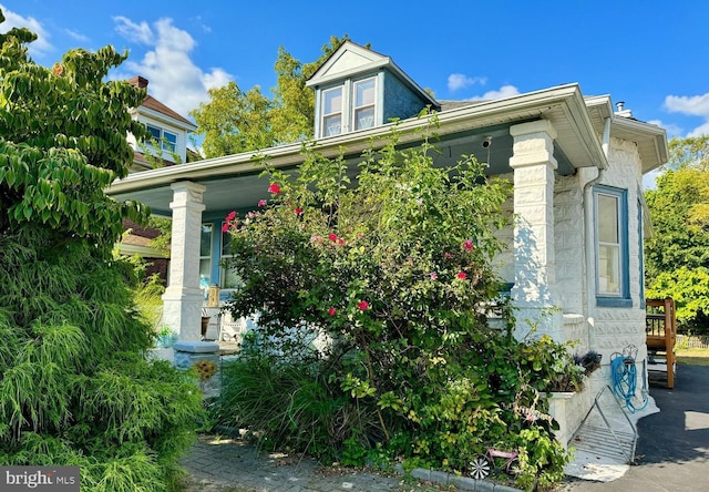 view of property exterior