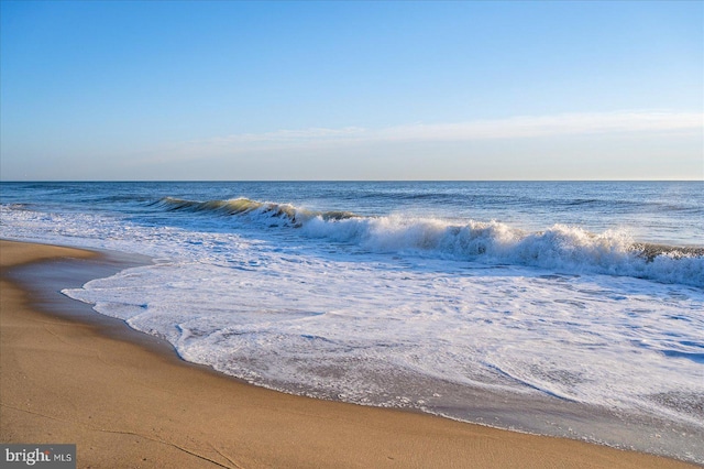 water view with a beach view