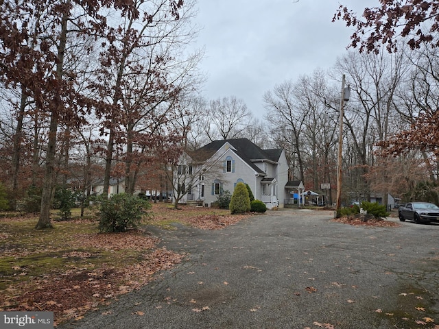 view of side of home