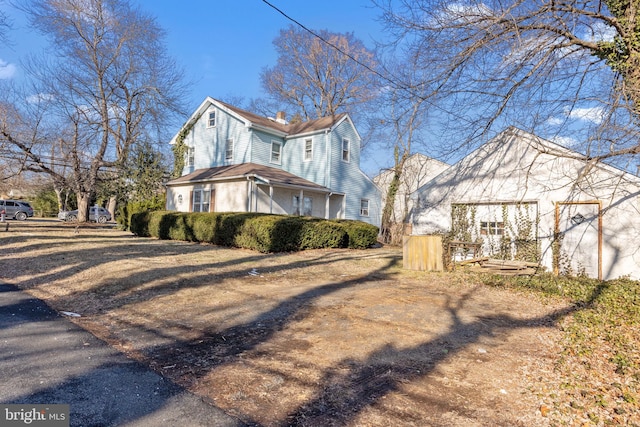 view of property exterior