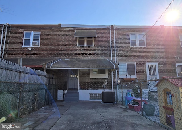 view of rear view of property