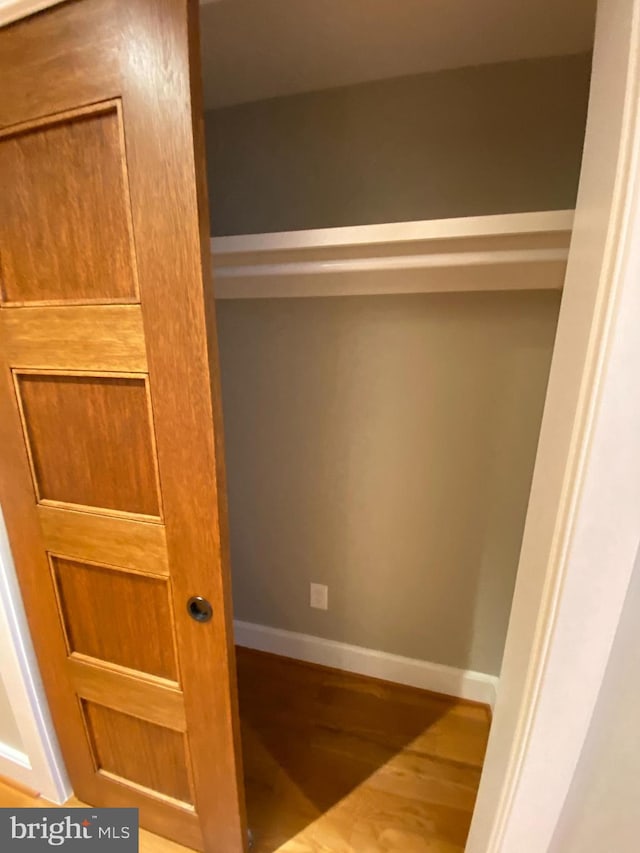 view of closet