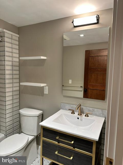 1750 S St NW Unit 1, Washington, DC 20009 - bathroom featuring vanity and a shower