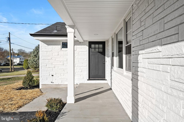 view of entrance to property