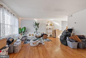 interior space featuring hardwood / wood-style floors