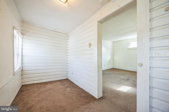 empty room featuring carpet