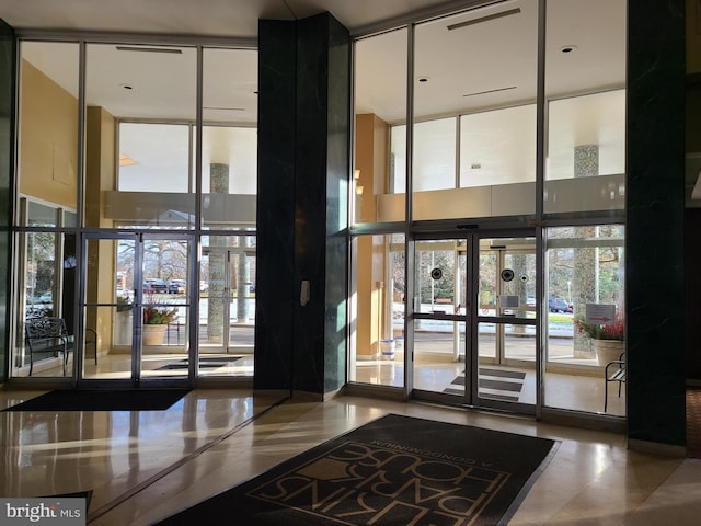 view of building lobby