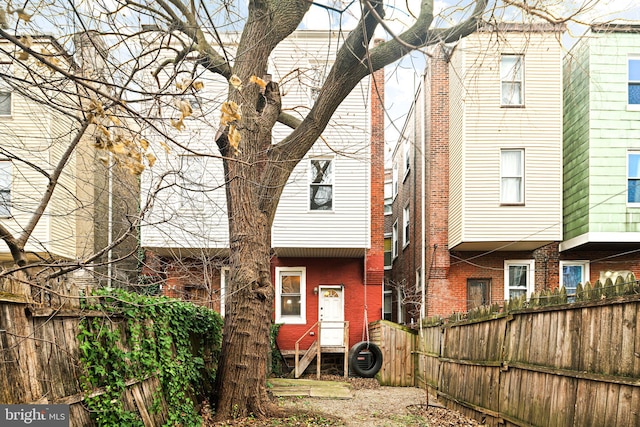 view of rear view of house