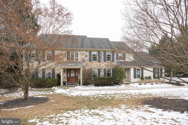 view of colonial house