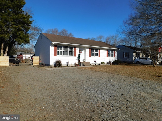 view of front of house