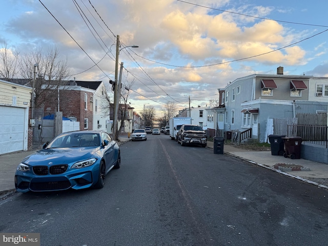 view of street