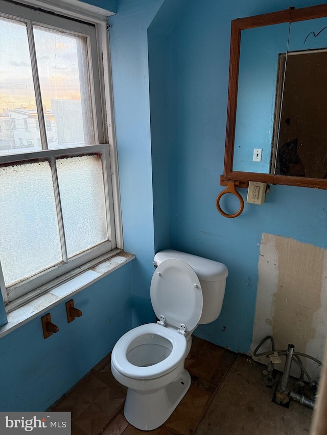 bathroom with toilet