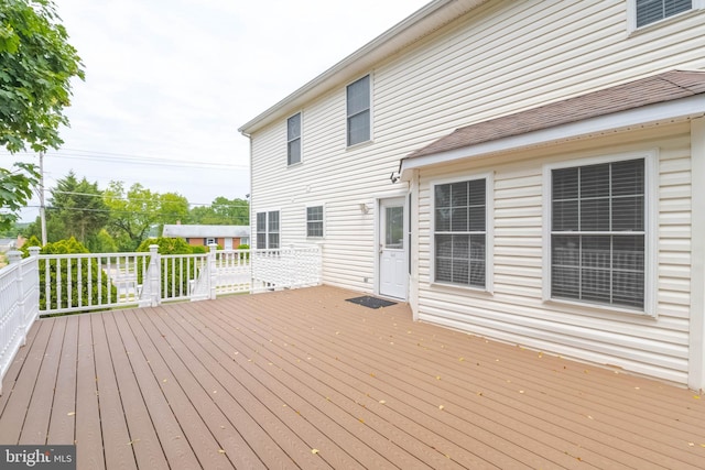 view of deck