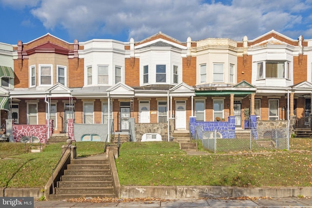 view of townhome / multi-family property